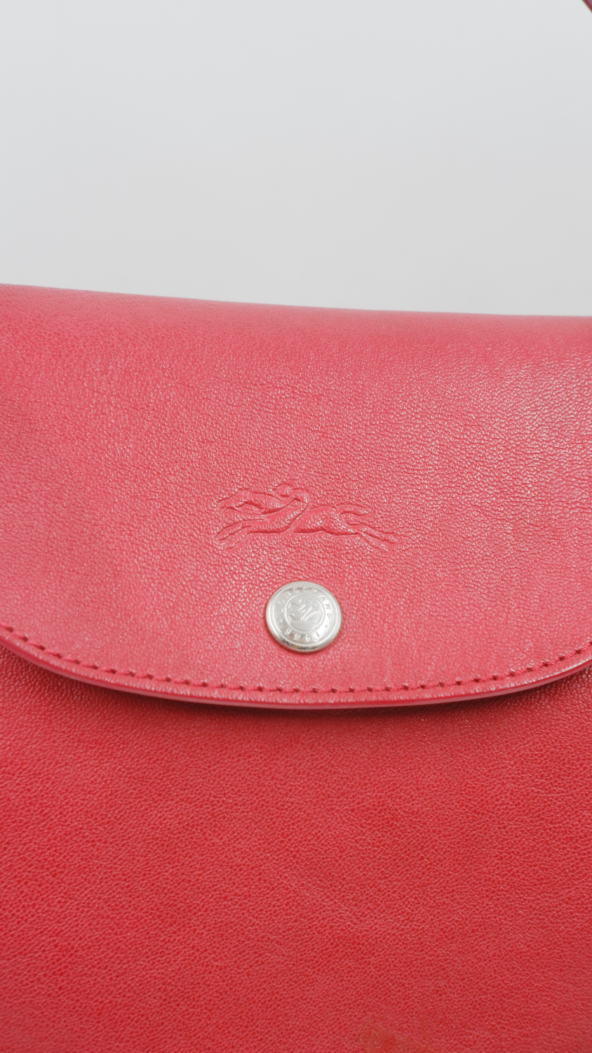Red Leather Tote