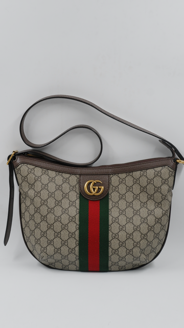 Half moon Ophidia Medium Sling Bag
