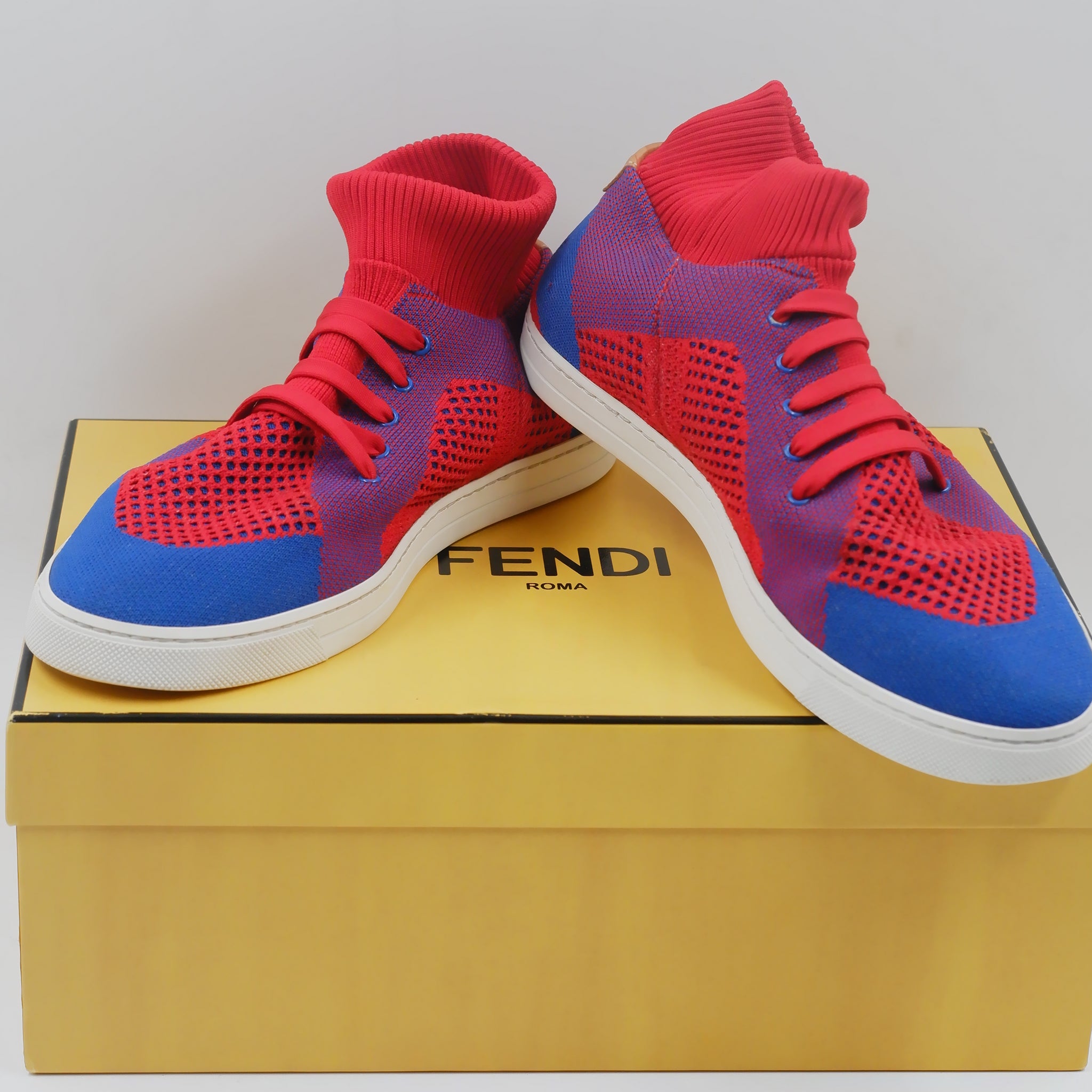 KNITTED FABRIC SOCKS SNEAKERS