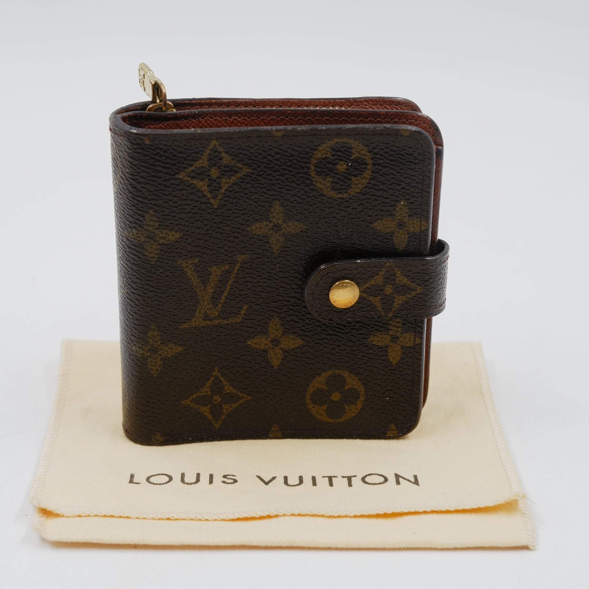 Mono Compact Zip Wallet