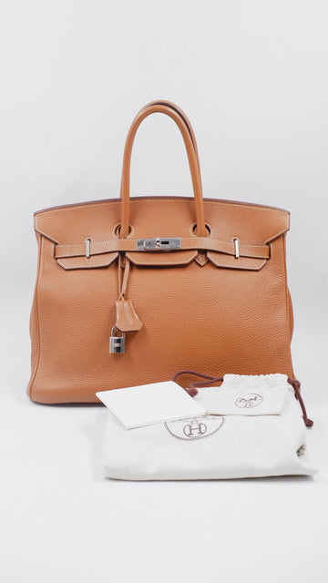Birkin 35 Handbag Stamp I Square