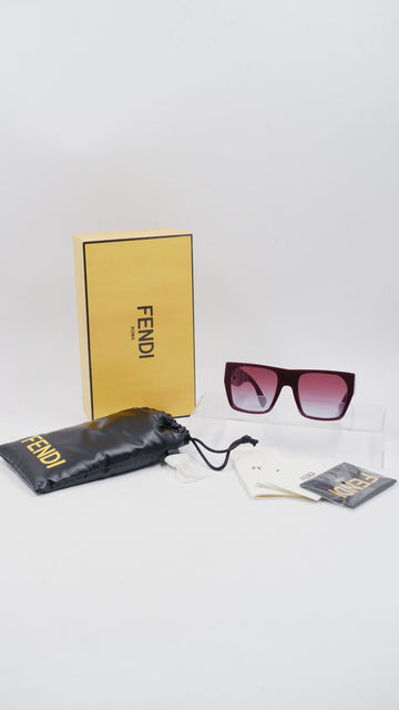 Fendi Burgundy Sunglasses