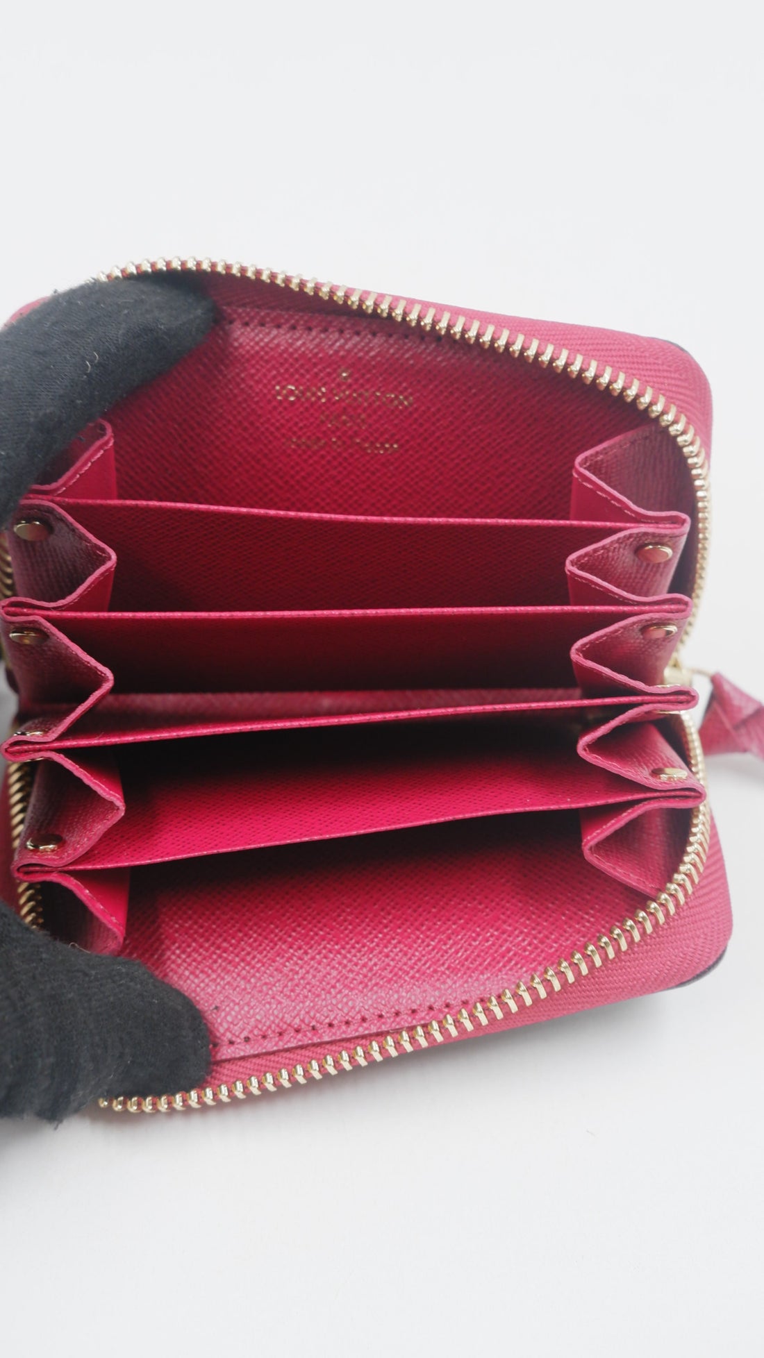 Monogram Canvas Zippy Card holder