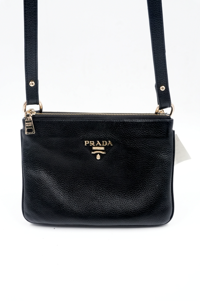 Double Zip Crossbody Bag