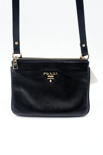 Double Zip Crossbody Bag