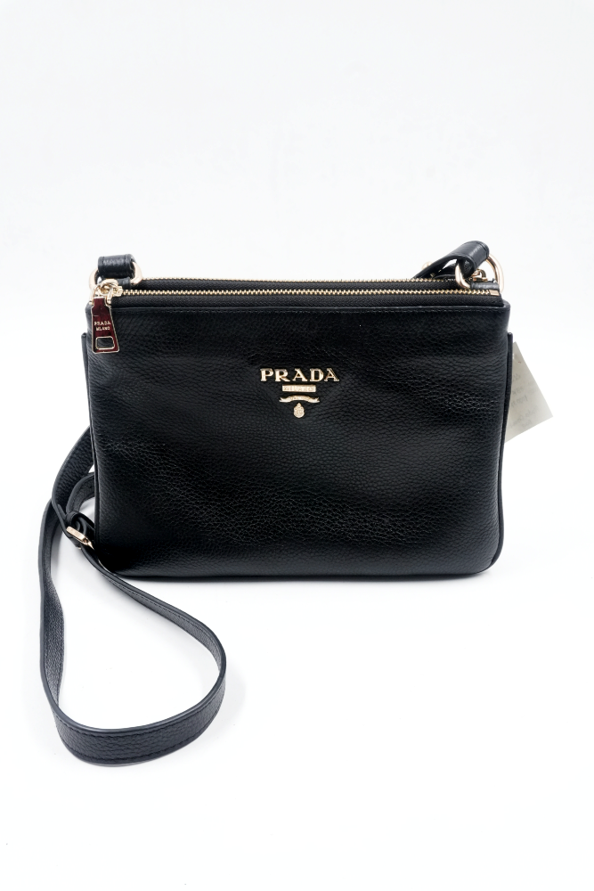 Double Zip Crossbody Bag