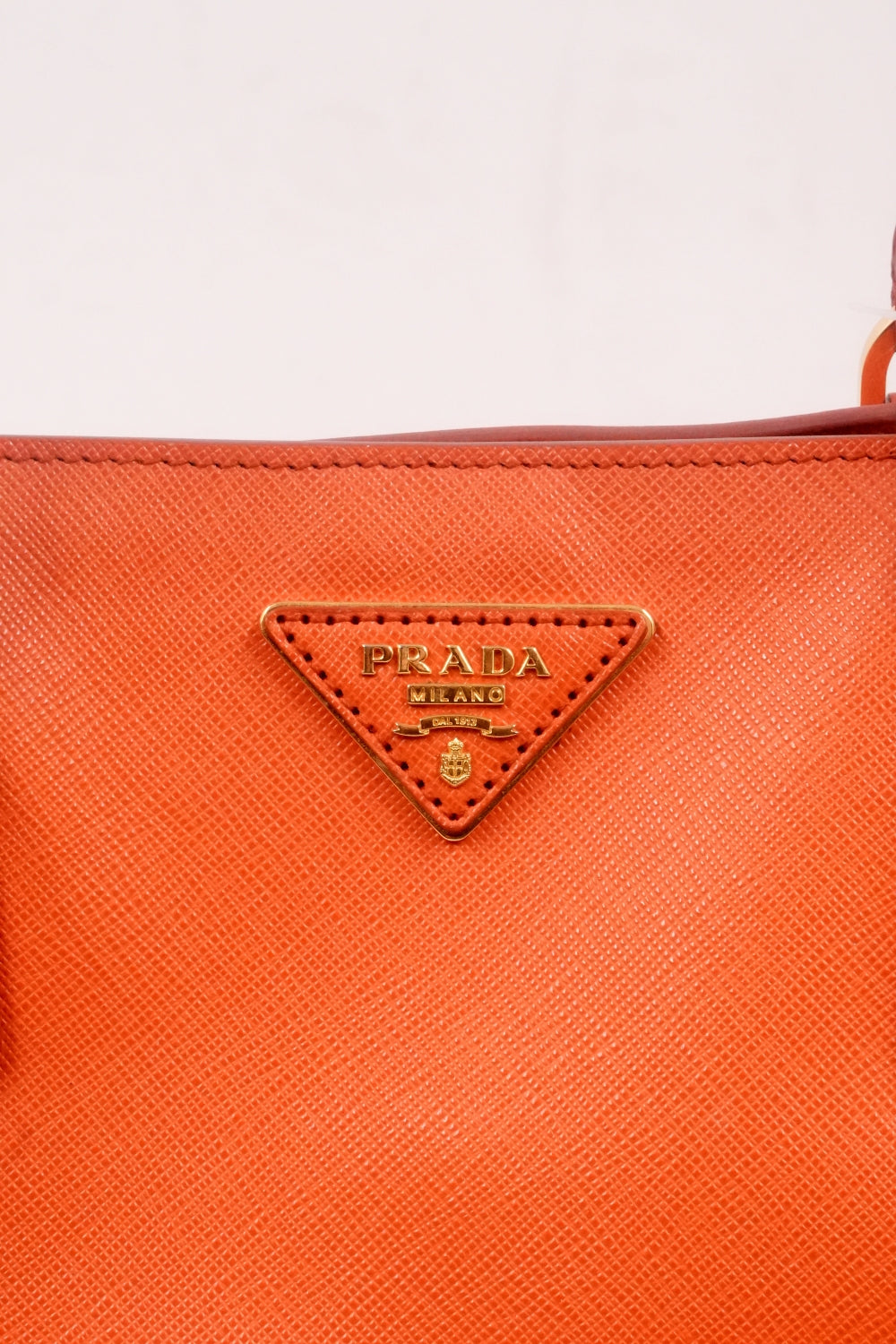 Papaya Saffiano