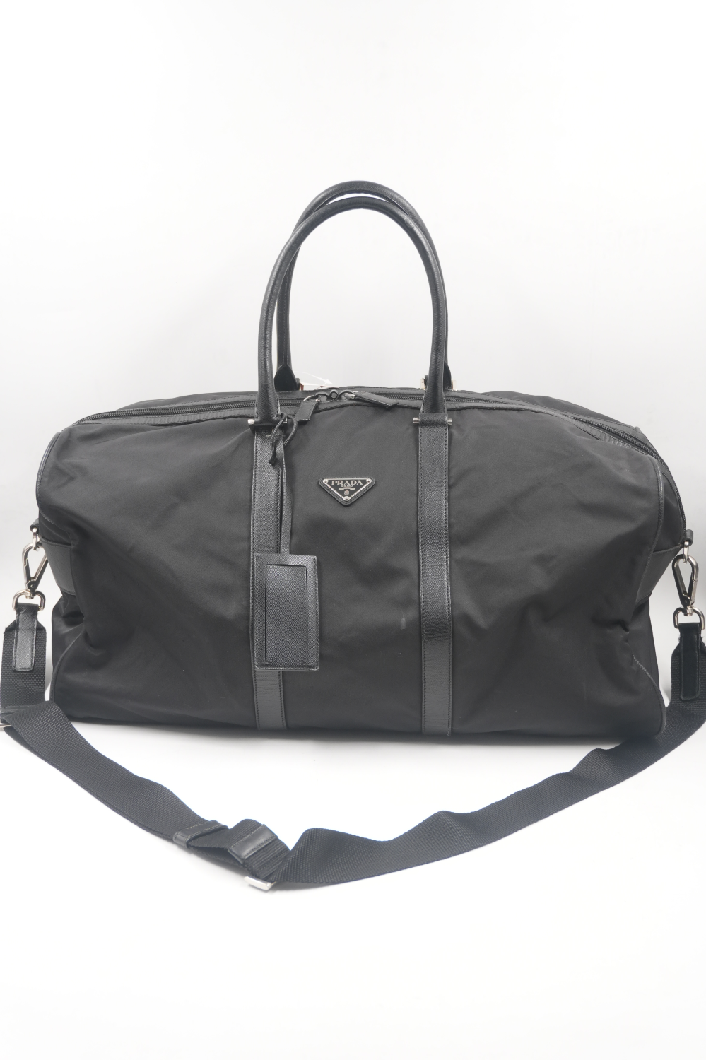 Nylon Boston Bag