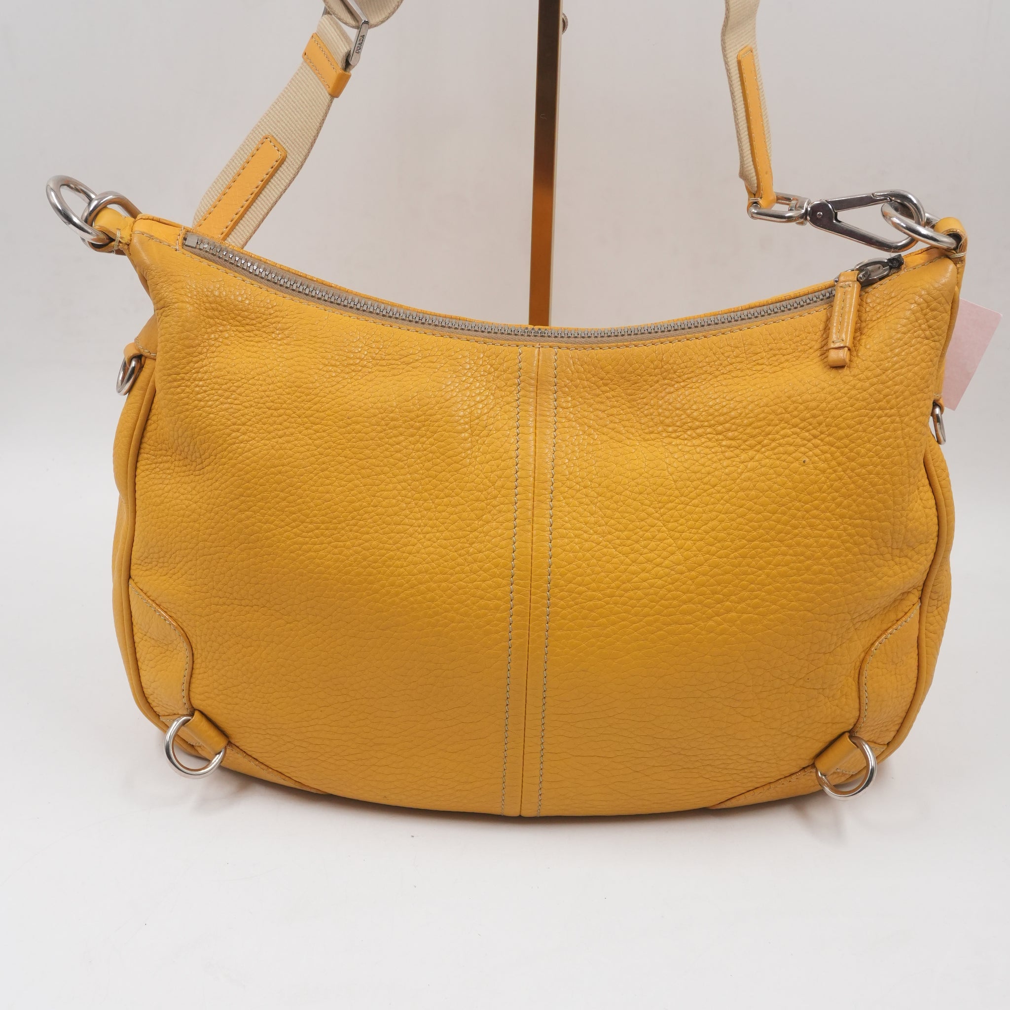 Pony Style Calfskin Hobo Bag