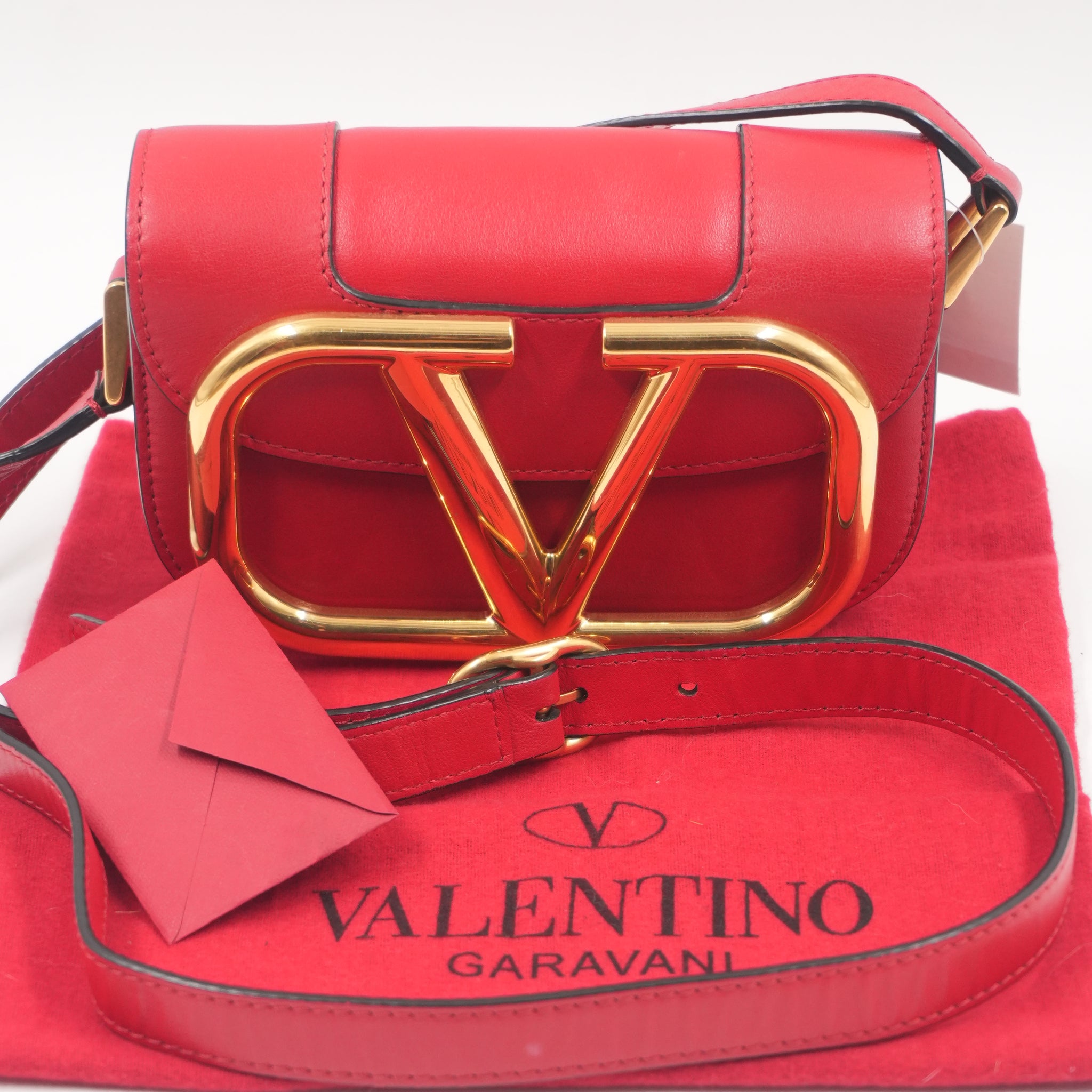 Supervee Leather Crossbody