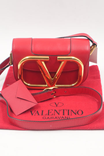 Supervee Leather Crossbody