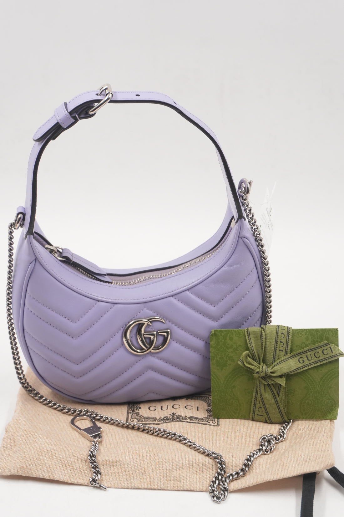 GG Marmont Matte Lasse Velvet Bag