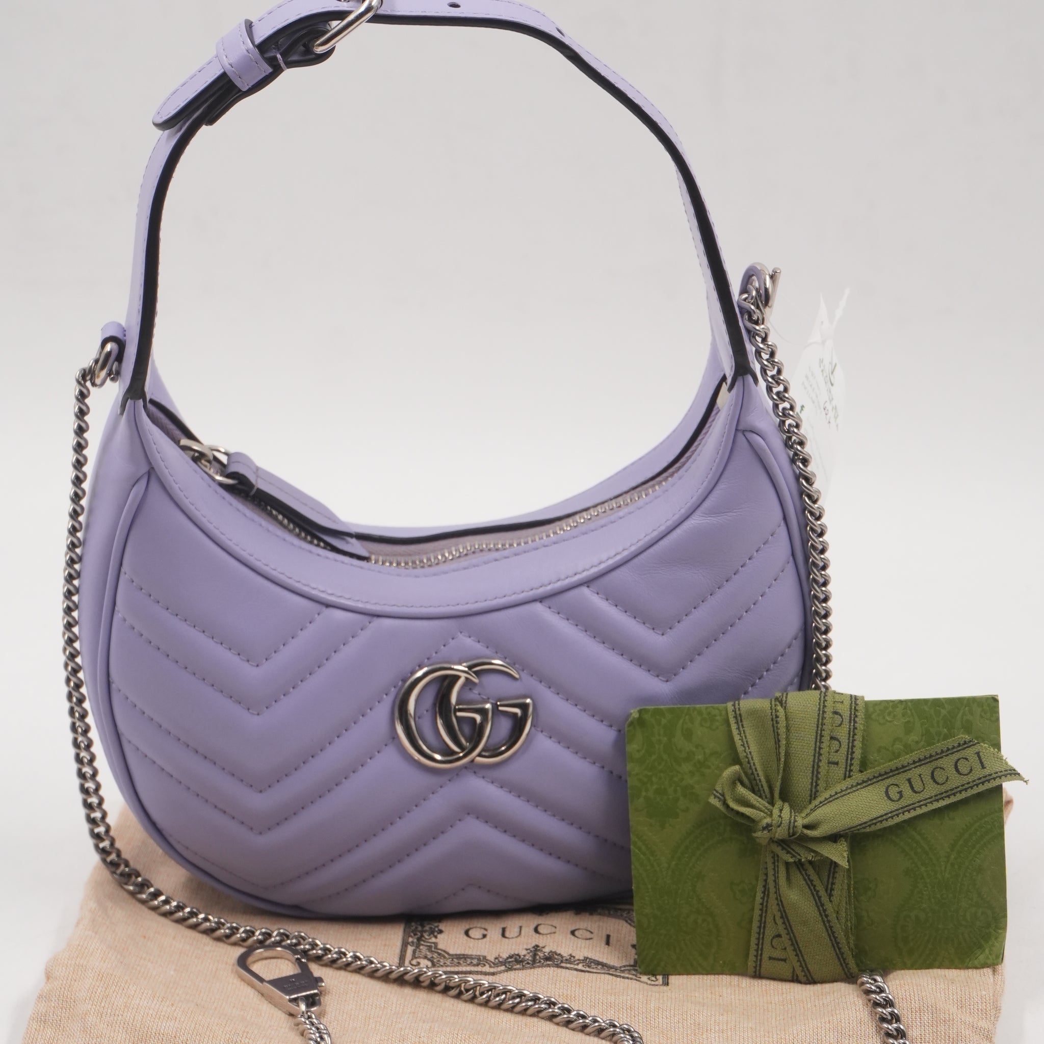 GG Marmont Matte Lasse Velvet Bag