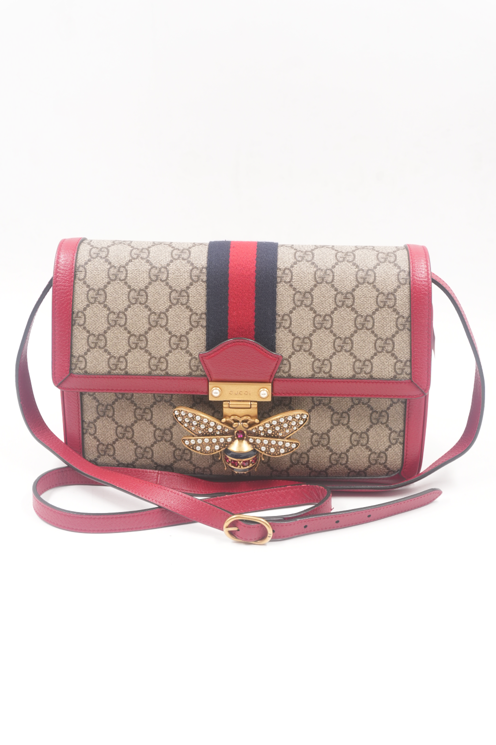 Queen Margaret Shoulder Bag GG Coated