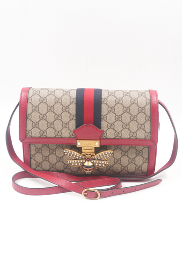 Queen Margaret Shoulder Bag GG Coated