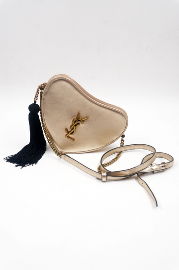Monogram Heart Crossbody Bag