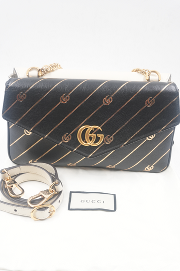 Thiara Double Envelope Shoulder Bag