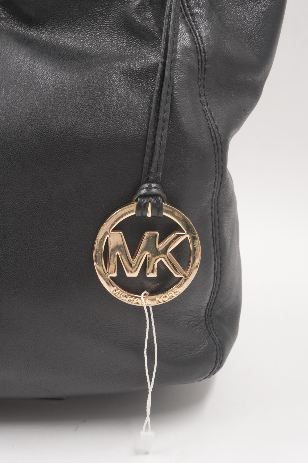 Lily Tote Black Leather Shoulder Bag