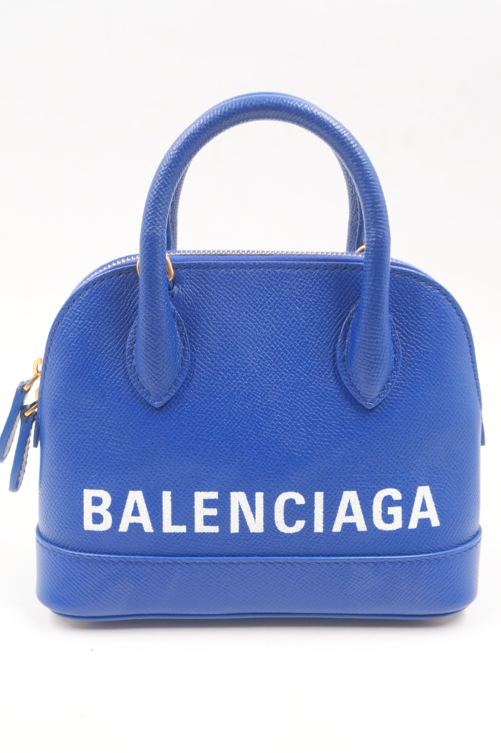 Balenciaga blue top handle