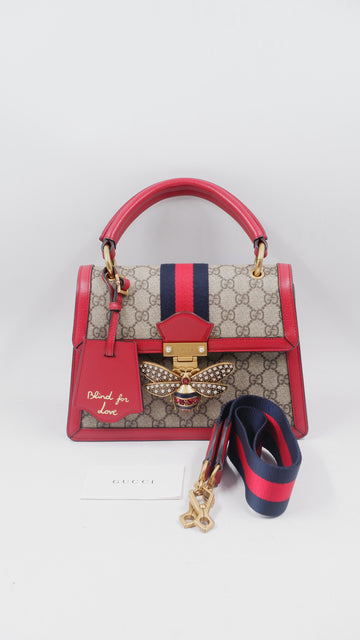 Queen Margaret Small GG Top Handle Bag