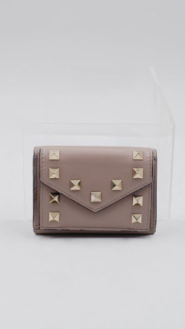 Rockstud Small Trifold Wallet