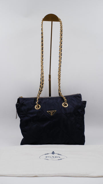Tessuto Chain Shoulder Bag