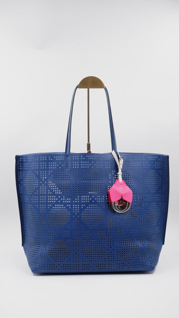 Cannage Perforated Dioriva Tote Bag