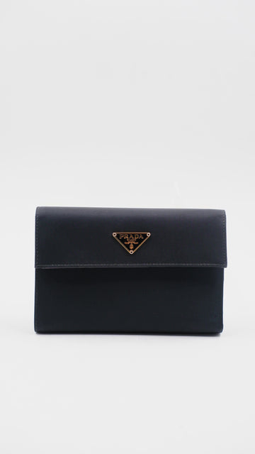 Tessuto Nylon Trifold Wallet
