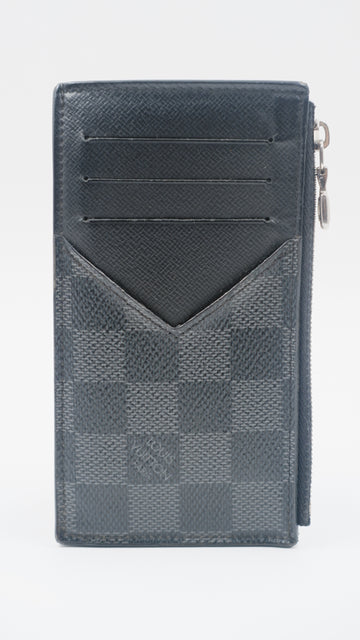 DE Graphite Coin Card Holder