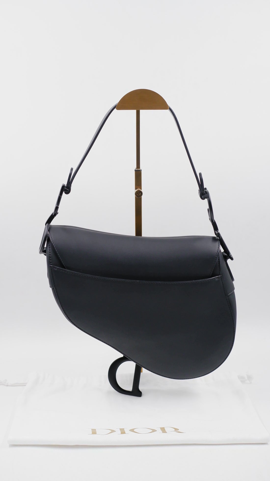 Black Ultramatte Saddle Bag