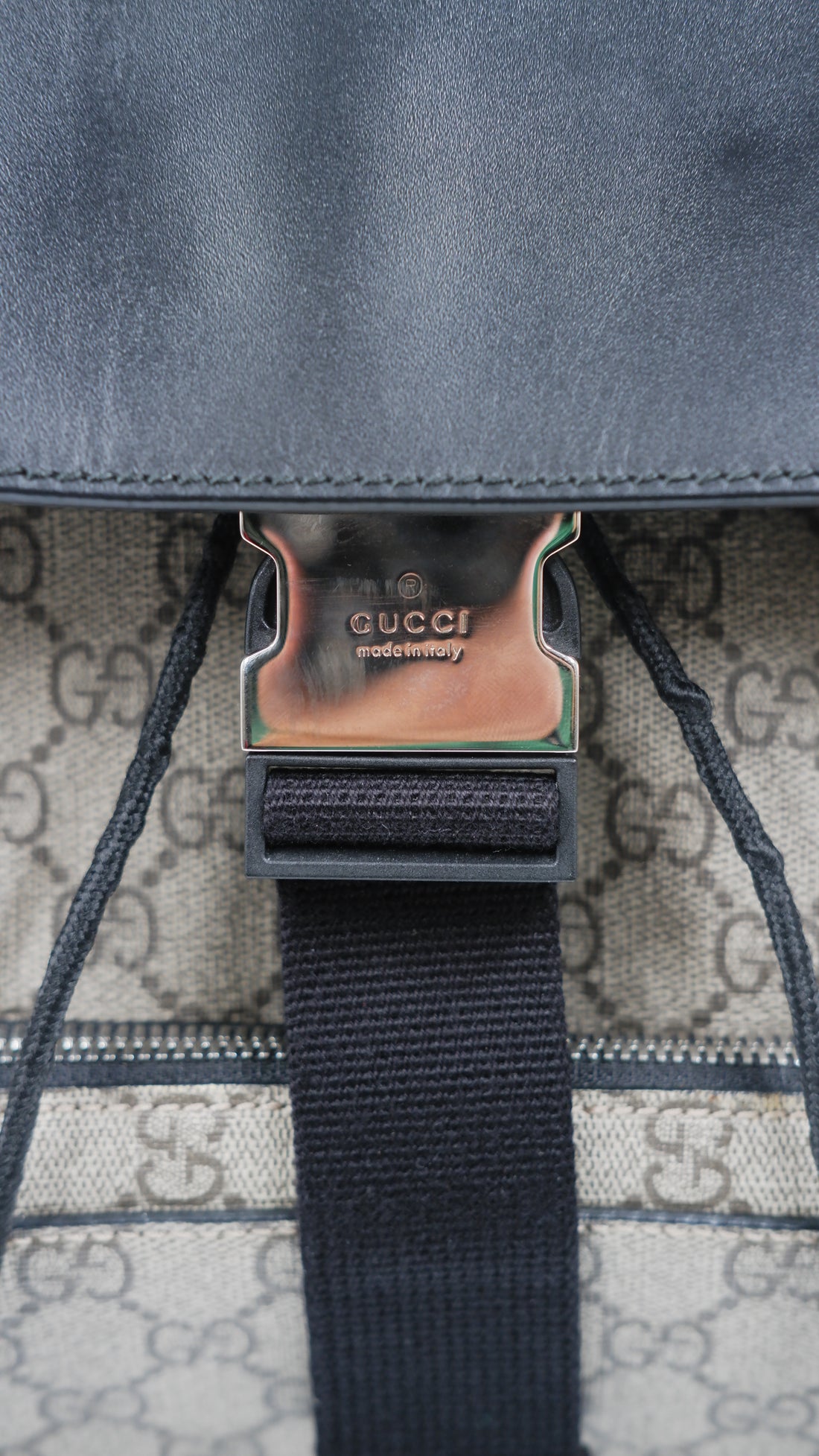 GG Supreme Single Buckle Back Pack