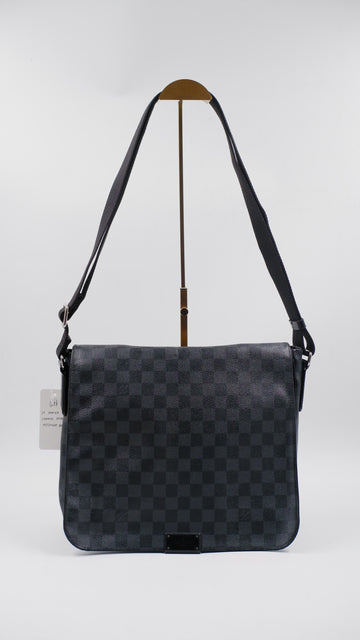Damier Graphite District Messenger Bag