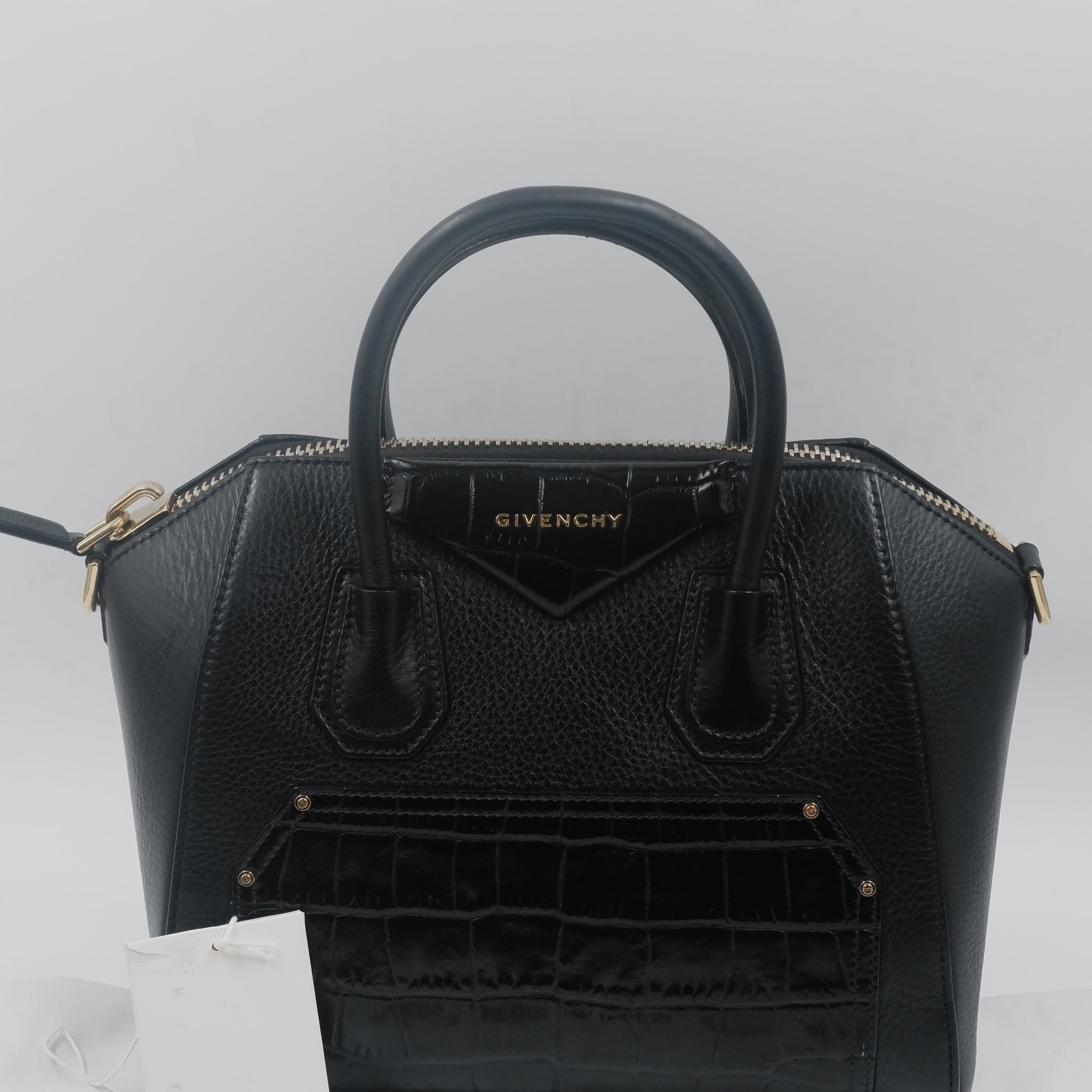 Antigona Small Crocodile Embossed