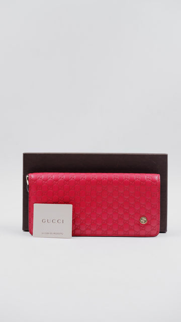 Microguccissima Continental Wallet