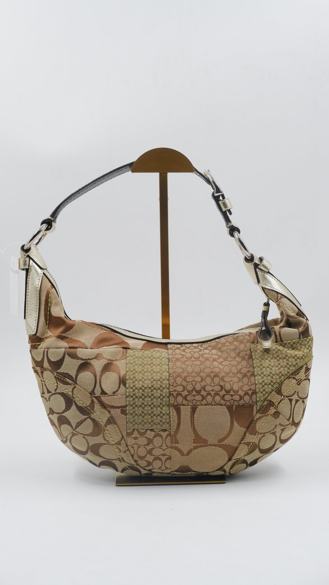 Patchwork Hobo Shoulder Bag