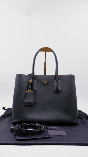 Saffiano Cuir Double Bag