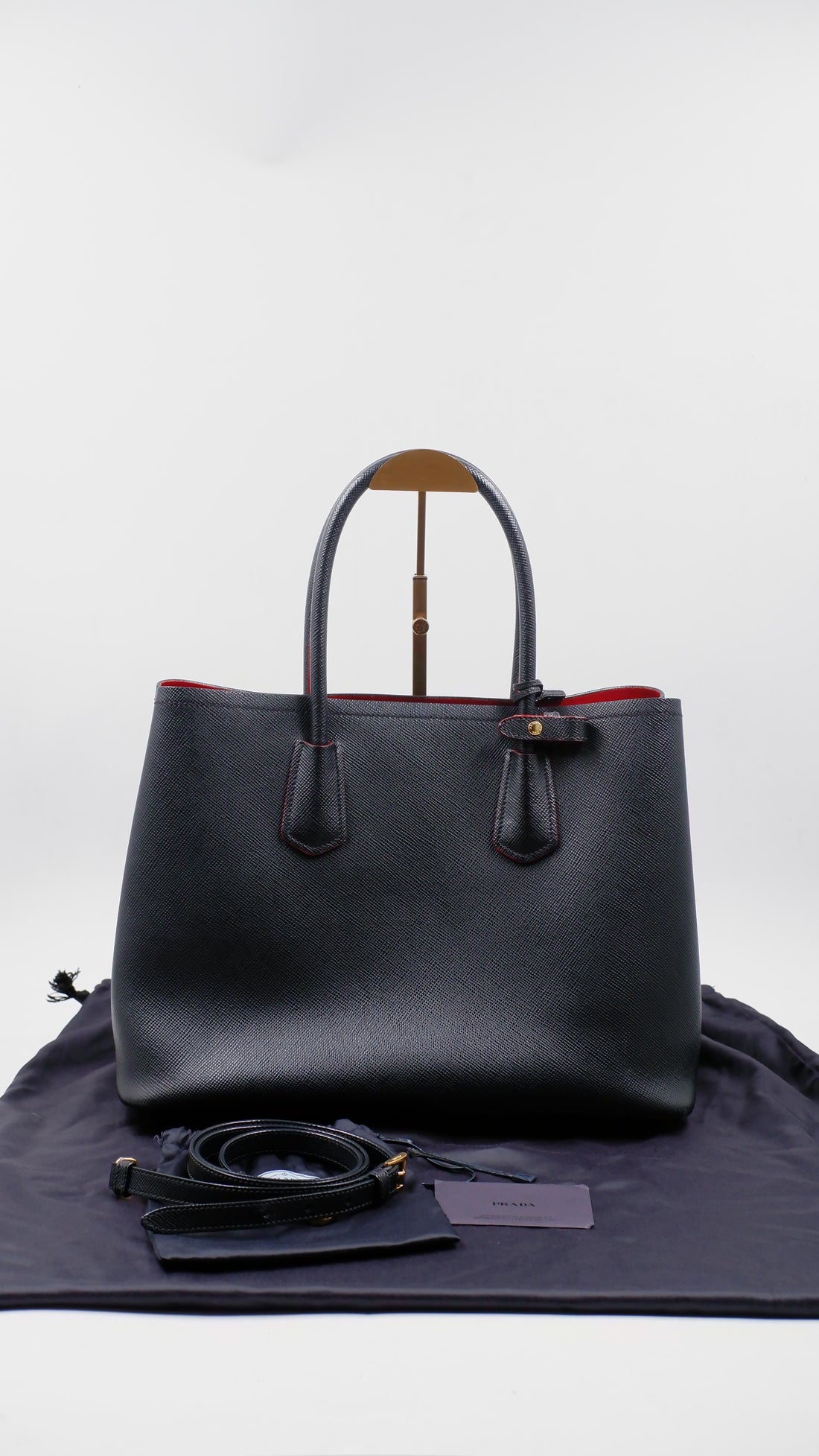 Saffiano Cuir Double Bag