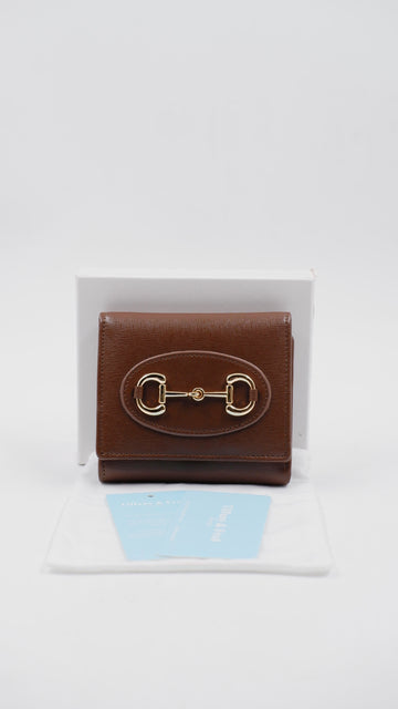 Horsebit Compact Wallet