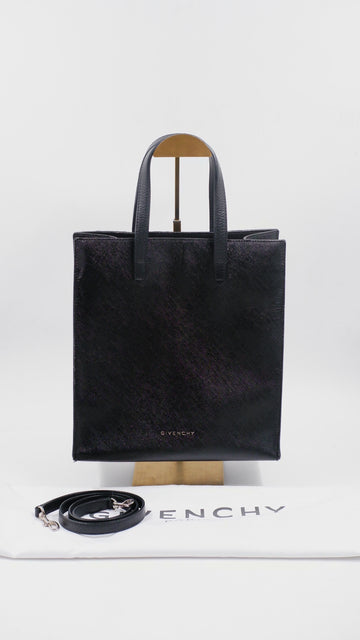Stargate Leather Shopper Tote Bag