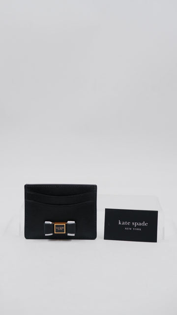 Bow Embellished Card Holder