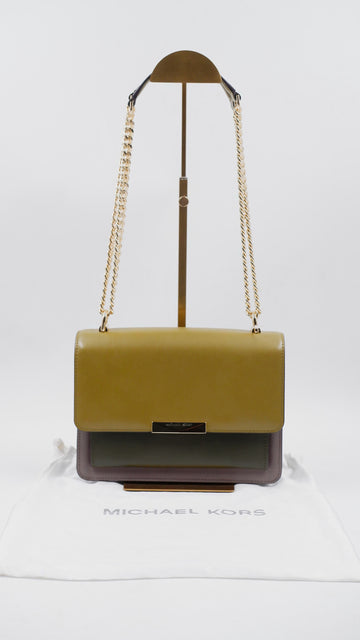 Jade Tri-Color Crossbody Bag