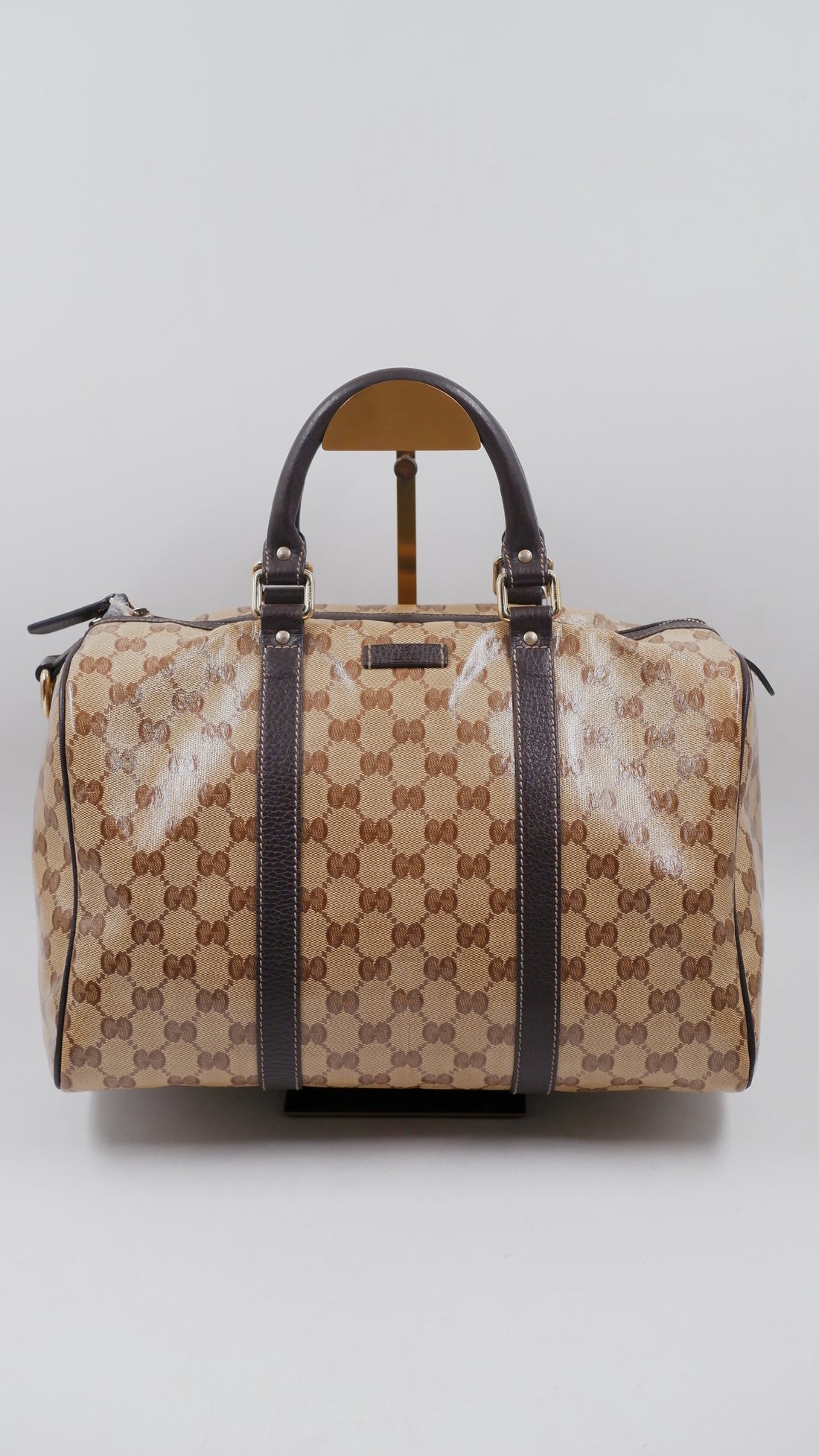 Medium GG Crystal Joy Boston Bag