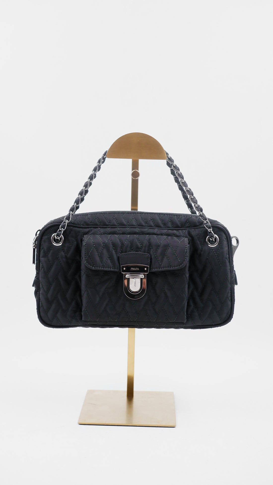 Tessuto Impuntu Quilted Nylon Chain