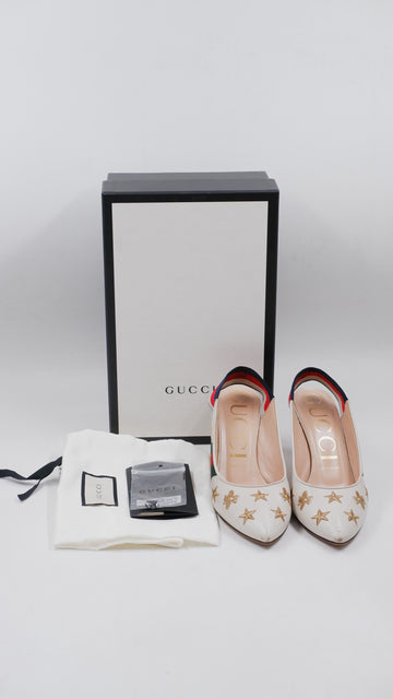 Sylvie Bee Star Slingback Pump
