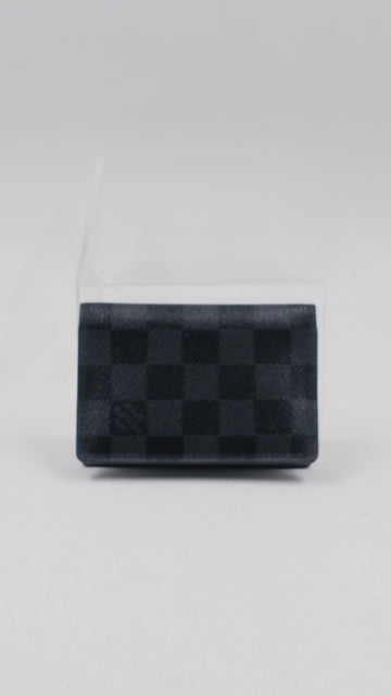 Damier Graphite Pocket Organizer
