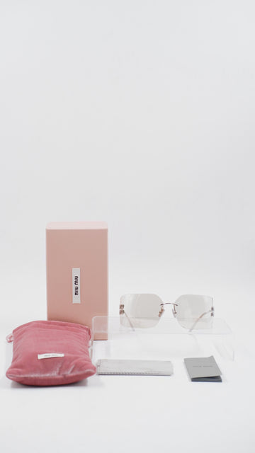 MU54YS Rimless Sunglasses (Brand New)