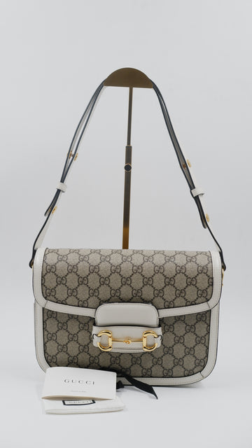 Horsebit Medium White