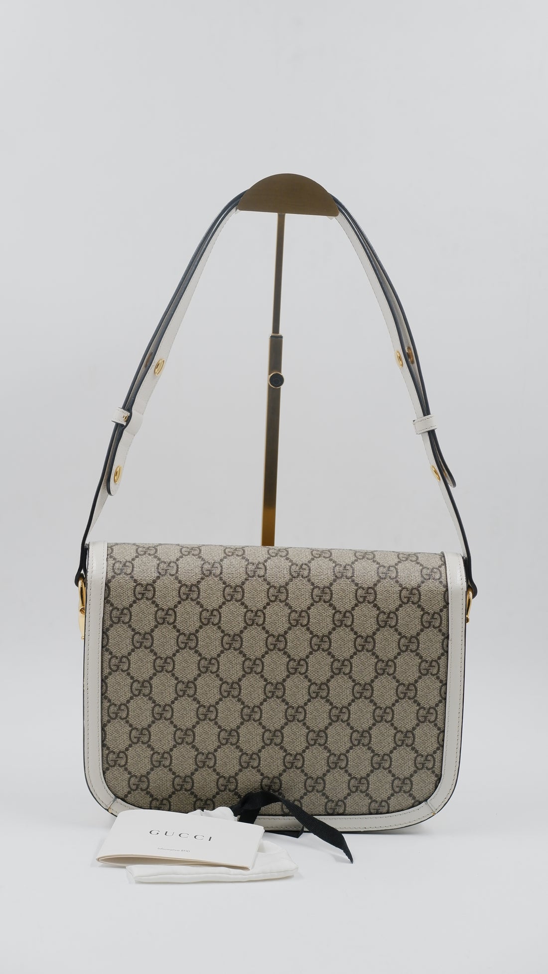 Horsebit Medium White