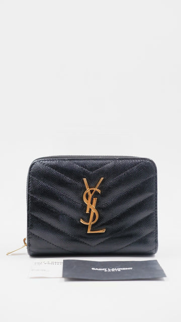 Cassandre Compact Zip Around Wallet