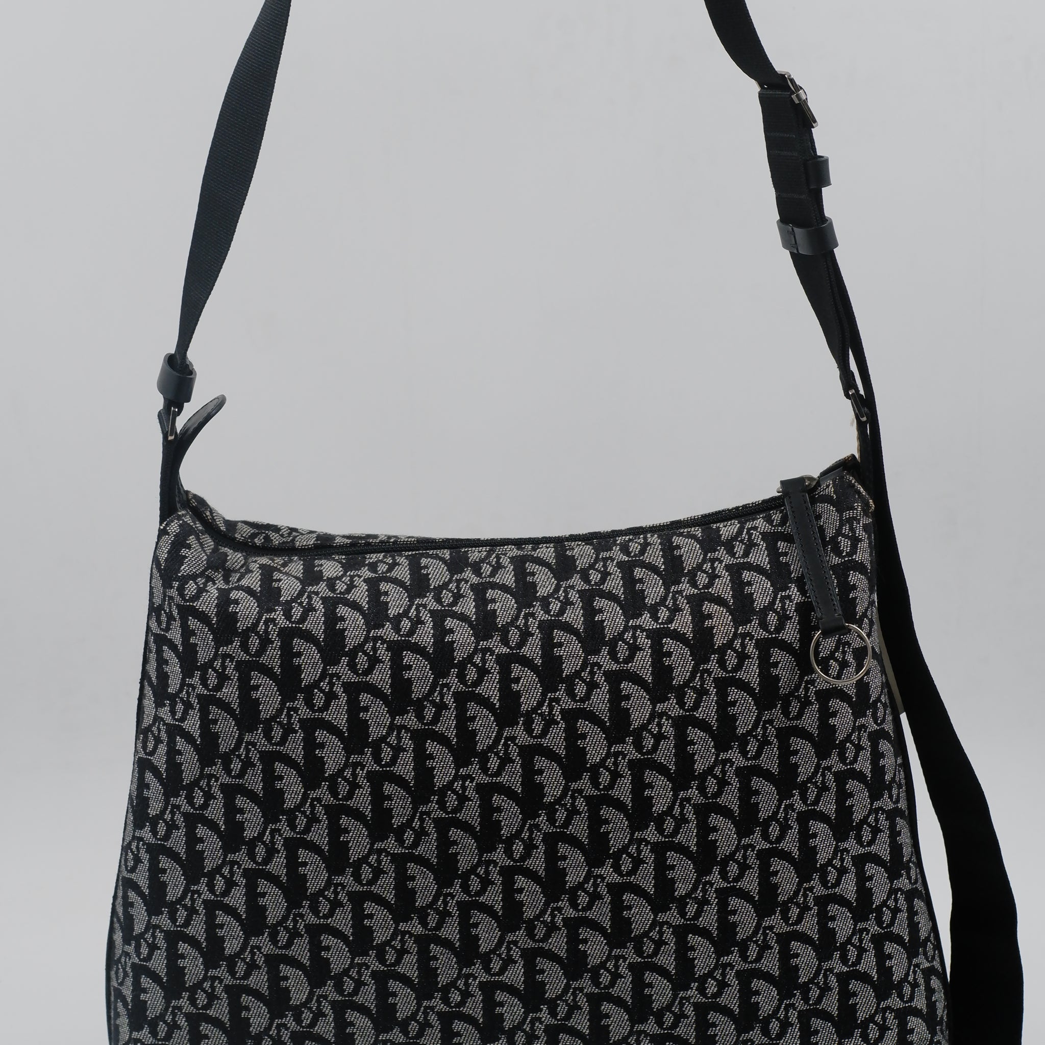 Trotter Oblique Canvas Crossbody Bag